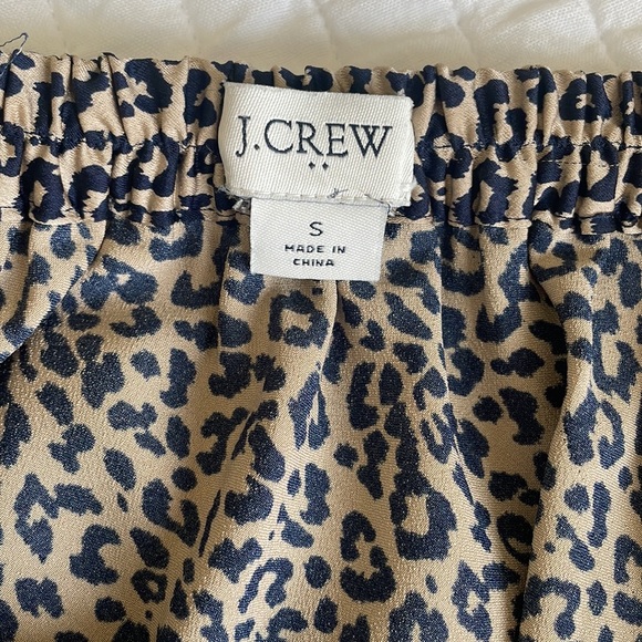 Leopard Print Satin Midi Skirt - Picture 5 of 5